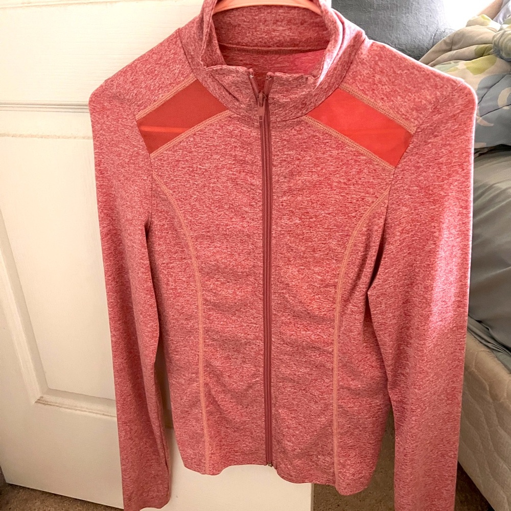 SHEIN | athletic zip up jacket real fitting and real cute